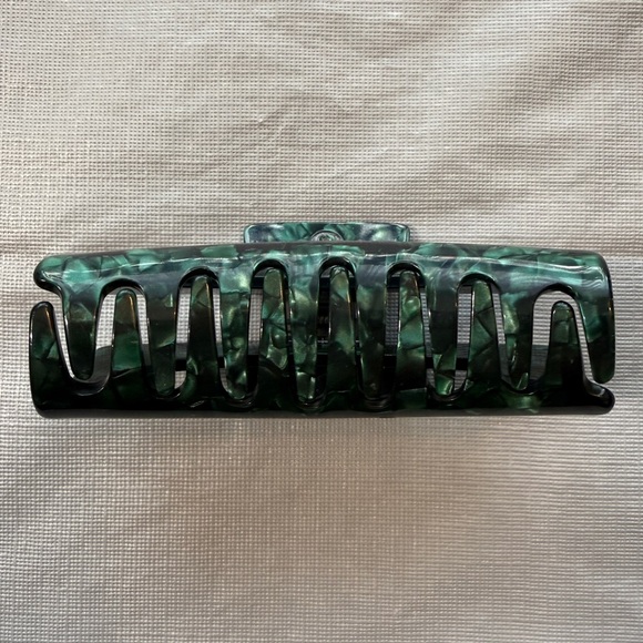 HP 💛 Lululemon Skinny Scrunchies + Extra Large Clip Hair Accessories Bundle - Picture 4 of 8